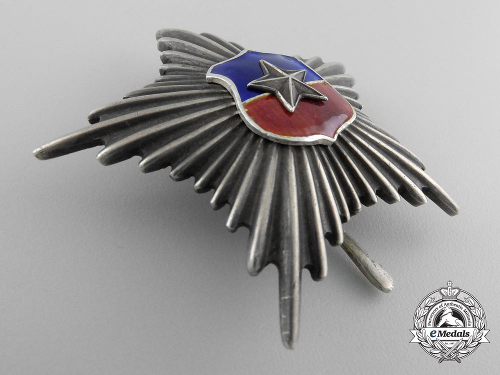 a_chilean_silver_star_for_officers_for20_years_army_service_n_825