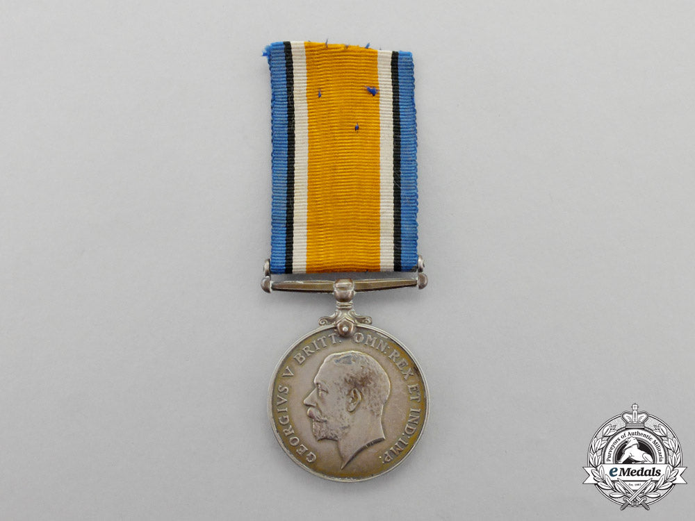 Canada. A British War Medal To Mcgill Cotc Lieutenant Heeney; Canadian ...