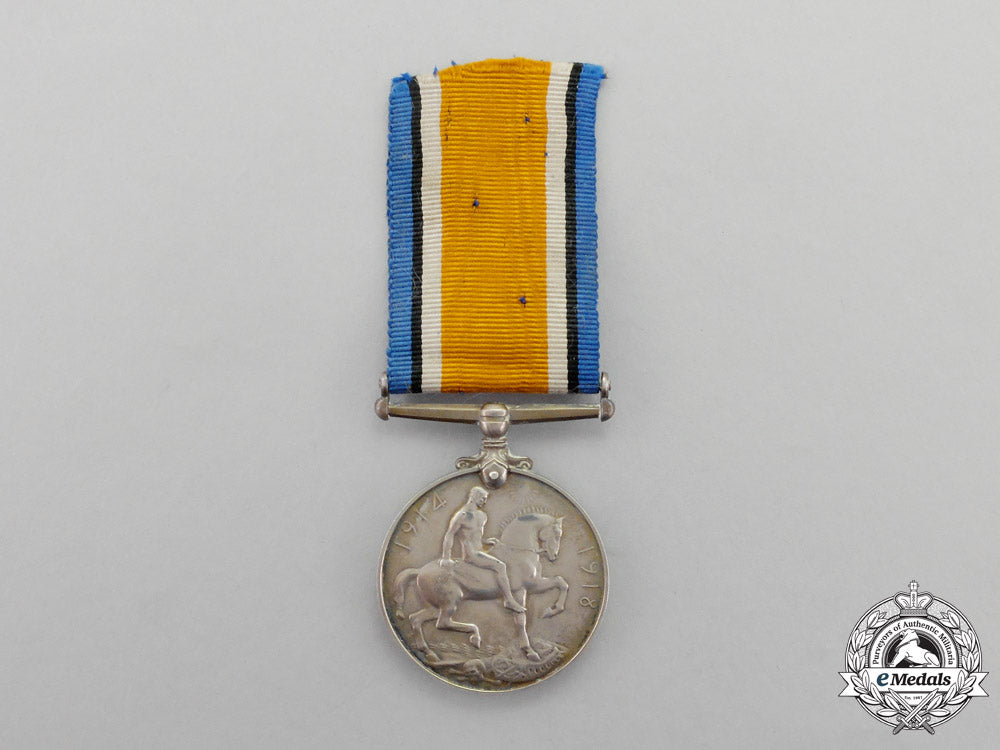 Canada. A British War Medal To Mcgill Cotc Lieutenant Heeney; Canadian ...