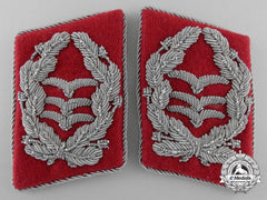 A Rare Set Of Scarce Luftwaffe Justice Oberst’s Collar Tabs