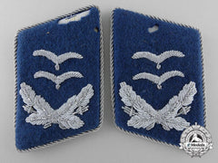 A Set Of Luftwaffe Medical Unit Oberleutnant’s Collar Tabs