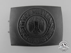 A German Army (Heer) Enlisted Man's Belt Buckle By Josef Felix Söhne Gablonz