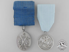 Two British Army Temperance Medals