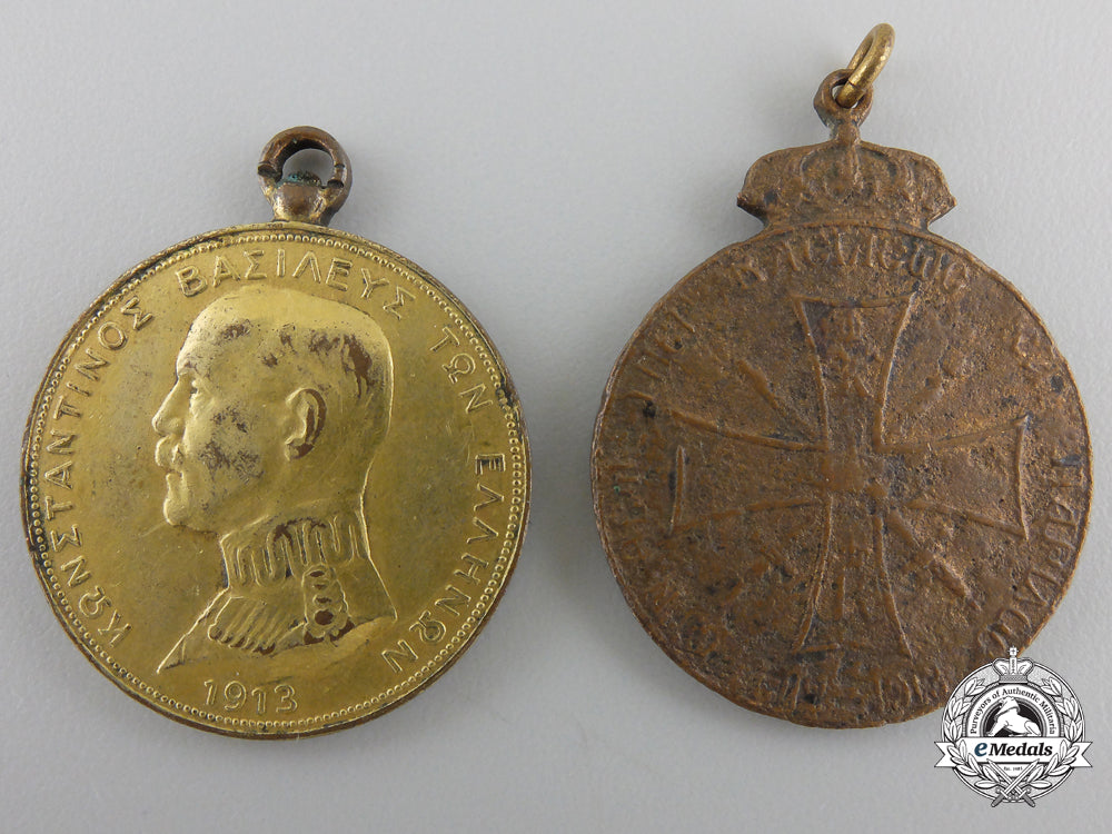 two_early_twentieth_century_greek_campaign_medals_two_early_twenti_55cf563a1e621