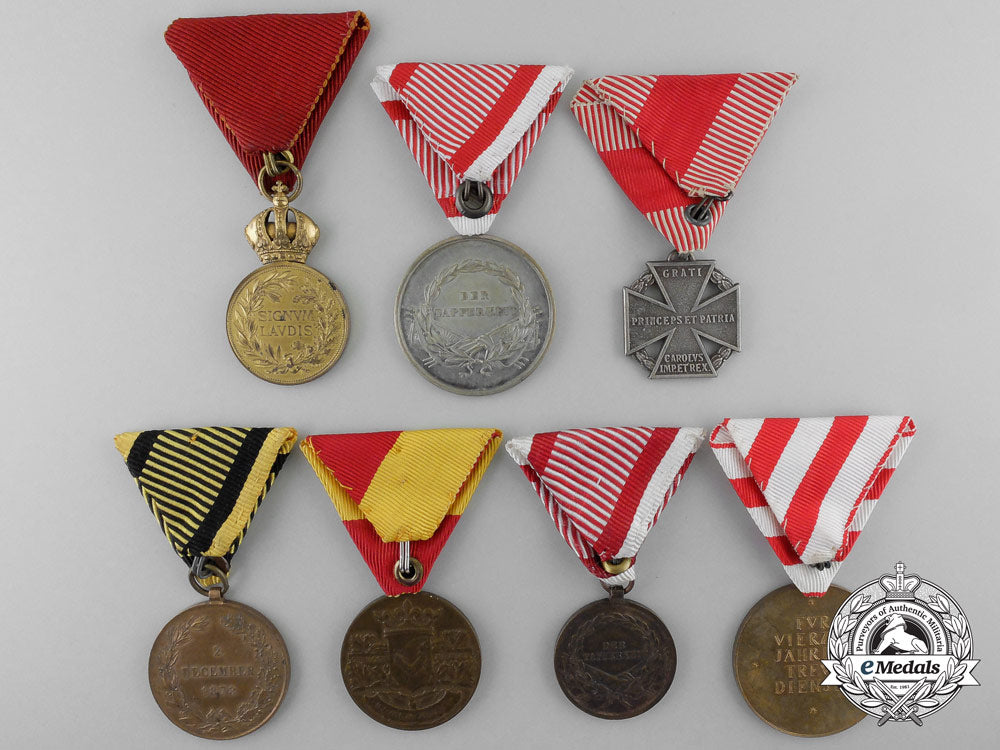 seven_austrian_medals_and_awards_u_002