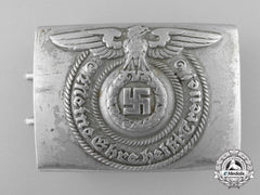 An Ss Em/Nco's Belt Buckle By Overhoff & Cie. Lüdenscheid