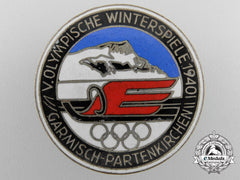 A German Olympischen Winterspiele 1940 In Garmisch-Partenkirchenmedal