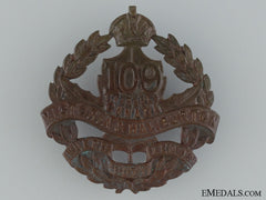 Wwi 109Th Infantry "Victoria And Haliburton Battalion" Cap Badge Cef