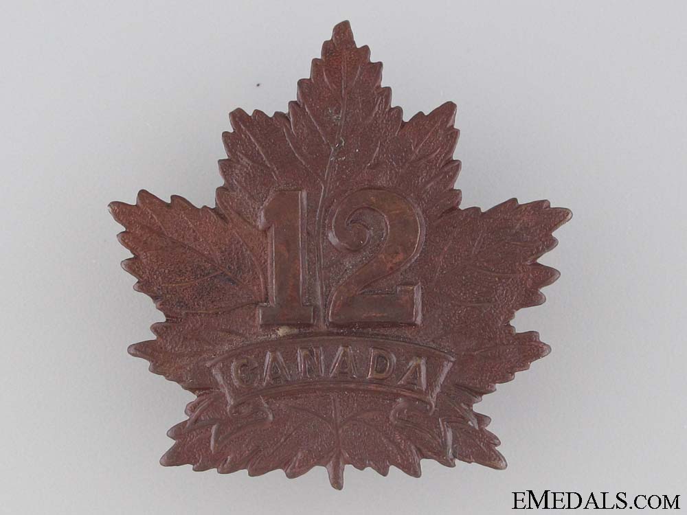 wwi12_th_infantry_battalion_cap_badge_cef_wwi_12th_infantr_52c18ccc957e2