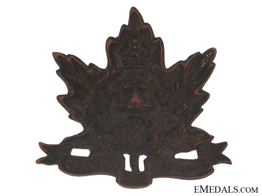 wwi173_rd_infantry_bn"_canadian_highlanders"_cap_badge-_cef_wwi_173rd_infant_50bd1f128d1eb