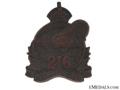 Wwi 216Th Infantry Bn Toronto Bantams Cap Badge - Cef