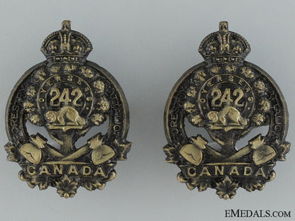 wwi242_nd_infantry_battalion_collar_badge_pair_wwi_242nd_infant_5377a8f407216