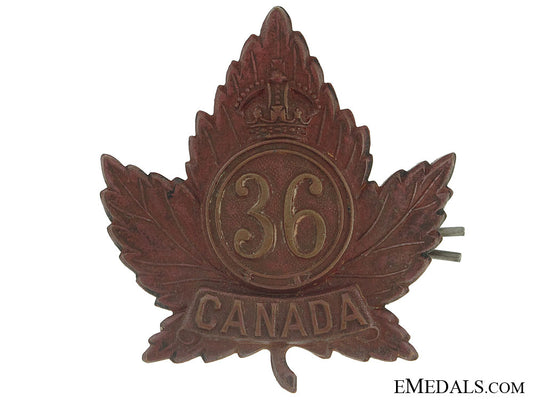 wwi36_th_infantry_battalion_cap_badge,_cef_wwi_36th_infantr_50bd1341987e1