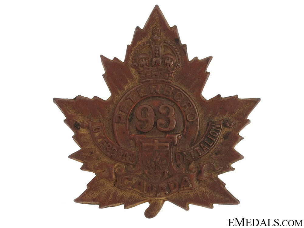 wwi93_rd_infantry_battalion"_peterborough_battalion"_cap_badge_wwi_93rd_infantr_5134a8b718232