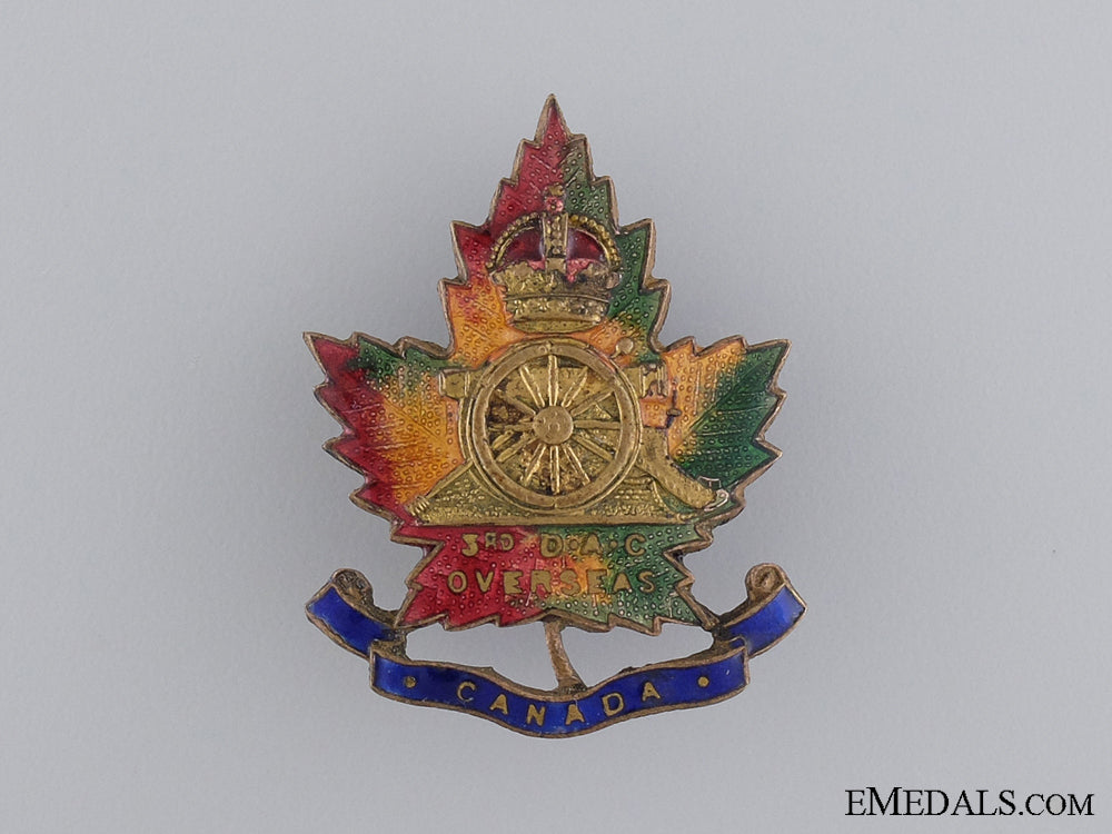 wwi_canadian_heavy_artillery;3_rd_div._ammunition_column_pin_wwi_canadian_hea_53c93d087a743