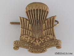 Wwii Canadian Parachute Corps Cap Badge