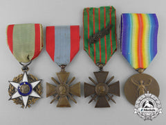 Three French Medals, Awards, & Decorations